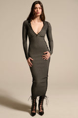 TAKE ME HOME KNIT MAXI DRESS