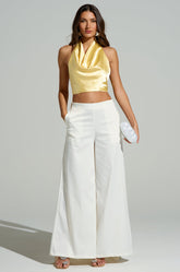 LOOK AT ME GO WHITE TROUSER