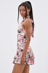 YOUR TYPE PRINTED MINI DRESS