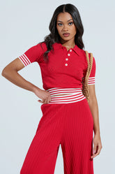 GET WITH IT CROP SWEATER