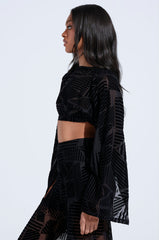 HAVING REGRETS ABOUT YOU SEE THROUGH BLOUSE