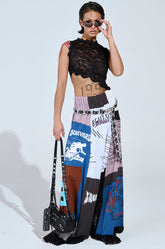 LIVE LAUGH LOVE MAXI SKIRT