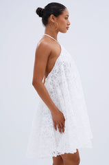 LIZA HALTER MINI DRESS