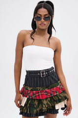 I HEART ME TEXTURED MINI DRESS