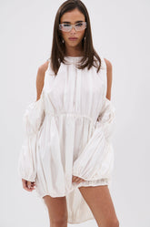 INSTA SAW IT FIRST ADJUSTABLE MINI DRESS