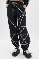 STRIKE OUT LACE TRIM JOGGER