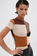 SYMBOLISM MESH SHORT SLEEVE TEE