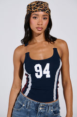 JESSICA RAZER BACK TOP