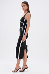 ALL ABOUT THAT BODY BANDAGE MIDI DRESS