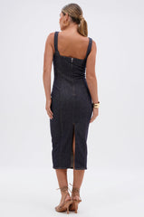 DAY DREAMIN DENIM MIDI DRESS