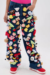 TEDDY BEAR DENIM PANT