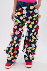 TEDDY BEAR DENIM PANT