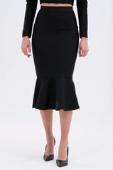 JESSIE BANDAGE MIDI SKIRT