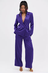 SAY YOU LOVE ME SATIN TROUSER