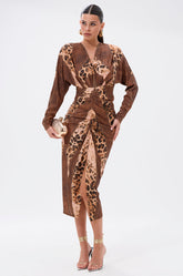 LOTS OF LOVE TO GIVE MIDI DRESS