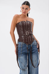 PERK UP EMBELLISHED CORSET