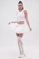 JENNY TULLE MINI SKIRT