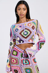 SHINE ON YOU CROCHET TOP
