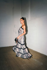 I BITE BACK PRINTED MAXI DRESS