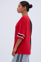 SPLIT PERSONALITY JERSEY TOP