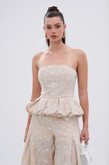 SUMMER TIME BLISS EYELET CORSET