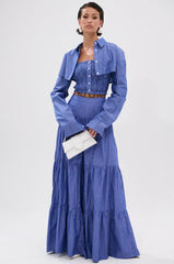 BUSINESS ONLY STRIPE PALAZZO PANT