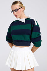 JULIANA STRIPE SWEATSHIRT