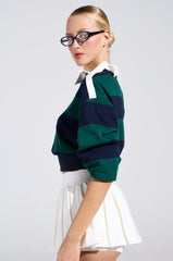 JULIANA STRIPE SWEATSHIRT