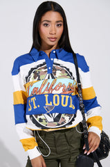 ALL OVER THE PLACE POLO