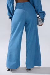 BLING BLING DENIM RELAXED PANT