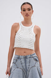 JANE GROMMET TANK TOP