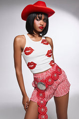 KISSY FACE TANK TOP