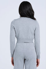 COZY LUXE CREW NECK CARDIGAN