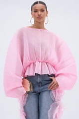 PRETTY GIRL PROBLEMS BLOUSE