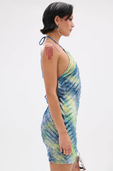 FUN N FLIRTY PRINTED MINI DRESS