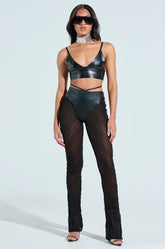 IN THE FEELS LACE FLARE PANT