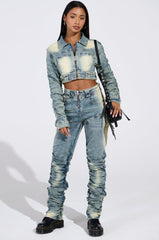 UP ALL NIGHT DENIM PANT