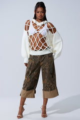 DOWN AND DIRTY CAMO BERMUDA SHORT