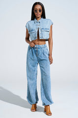 LEXI LIGHTWEIGHT DENIM PANT