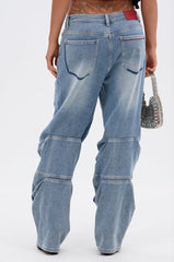 LAY LOW STACKED JEANS