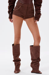 TAYLOR SUEDE HOT SHORT