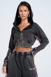 THE ONE AND ONLY ZIP UP SWEATSHIRT