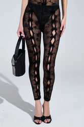 YOU WILL SEE LACE LEGGING