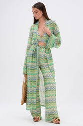 JUST A FEELING CROCHET DUSTER CARDIGAN
