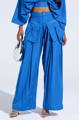 TALK ABOUT ME BLUE TROUSER