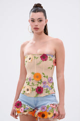 VIVI FLORAL CORSET