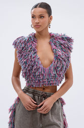 THE ONE FRINGE BLOUSE