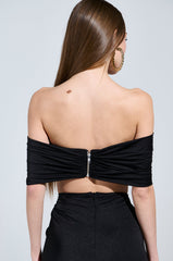 DREAM CATCHER BRALETTE IN BLACK