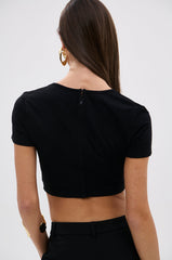 NEVER GOING TOP WITH METAL GROMMET