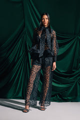 CHEETAH SISTA PALAZZO PANT